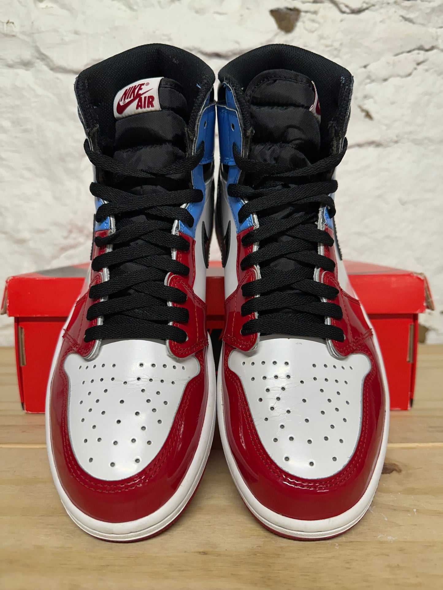 Air Jordan 1 High Fearless UNC Chicago Sz 10