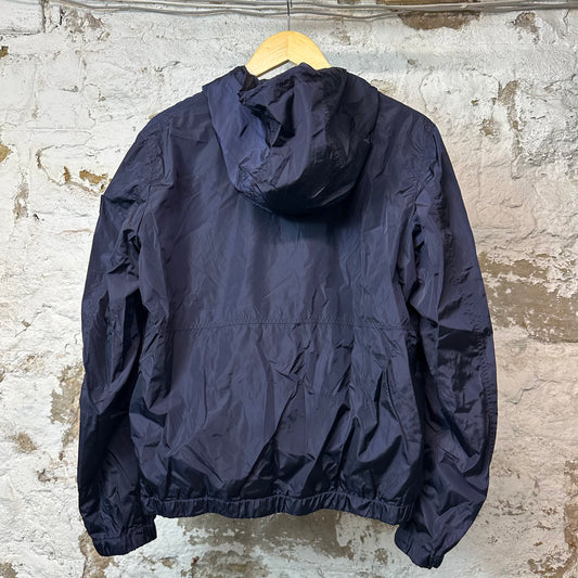 Dior Sleeve Logo Navy Windbreaker Jacket Sz M (48)