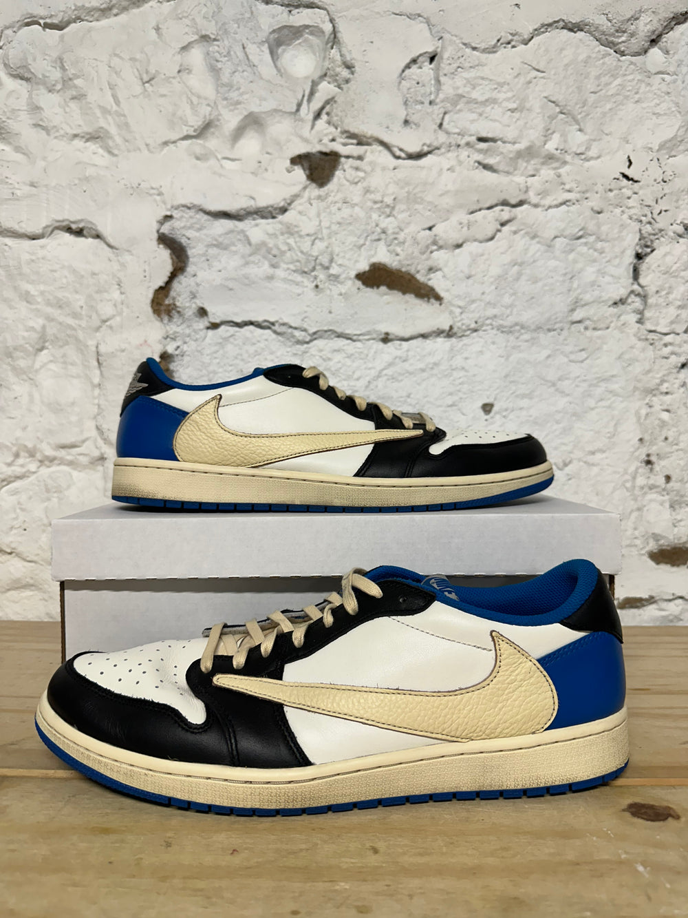Air Jordan 1 Low Travis Scott Fragment Sz 13