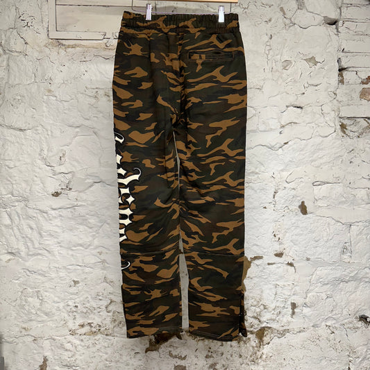 Godspeed OG Logo Brown Camo Sweatpants Sz S