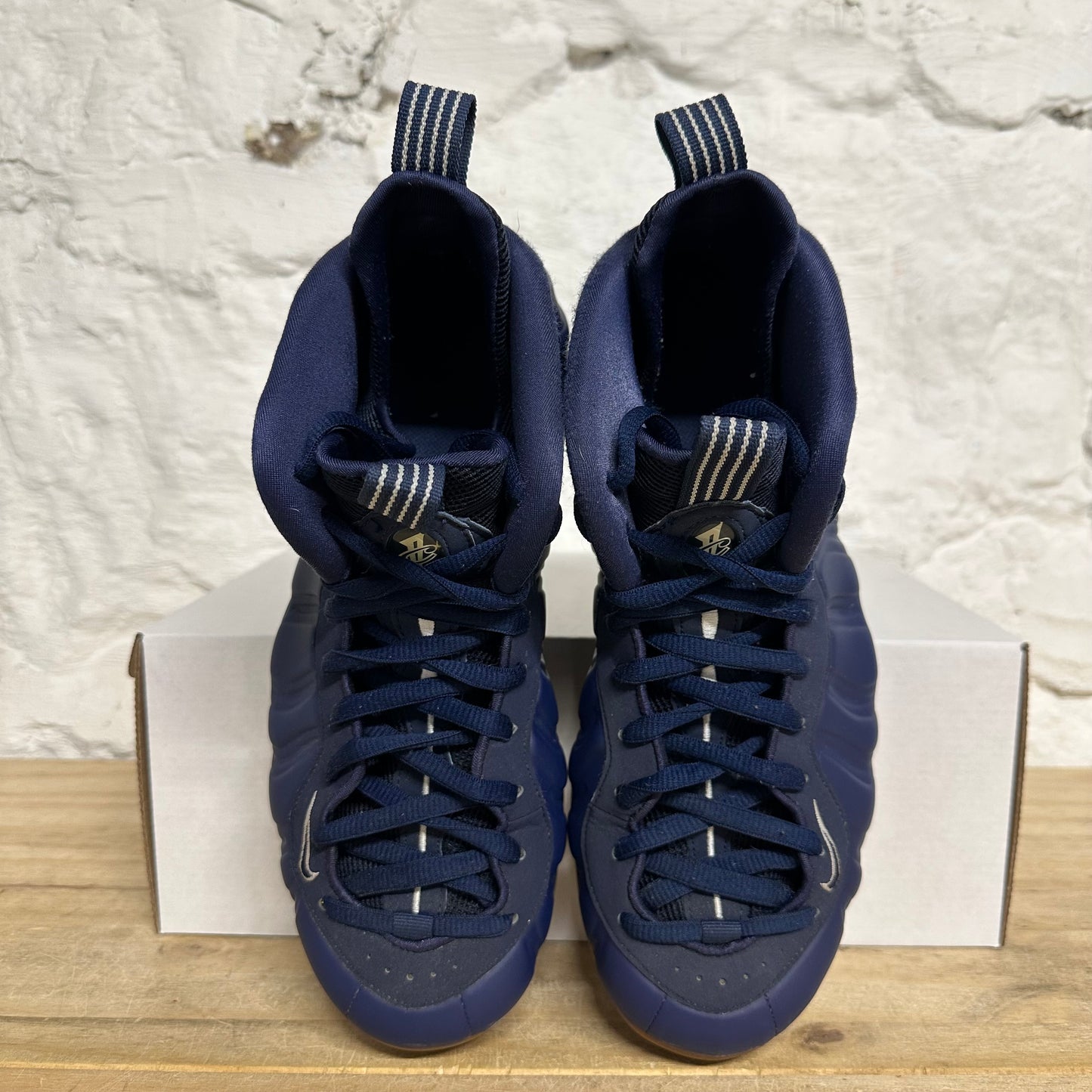 Nike Air Foamposite One Navy Gum Sz 8.5
