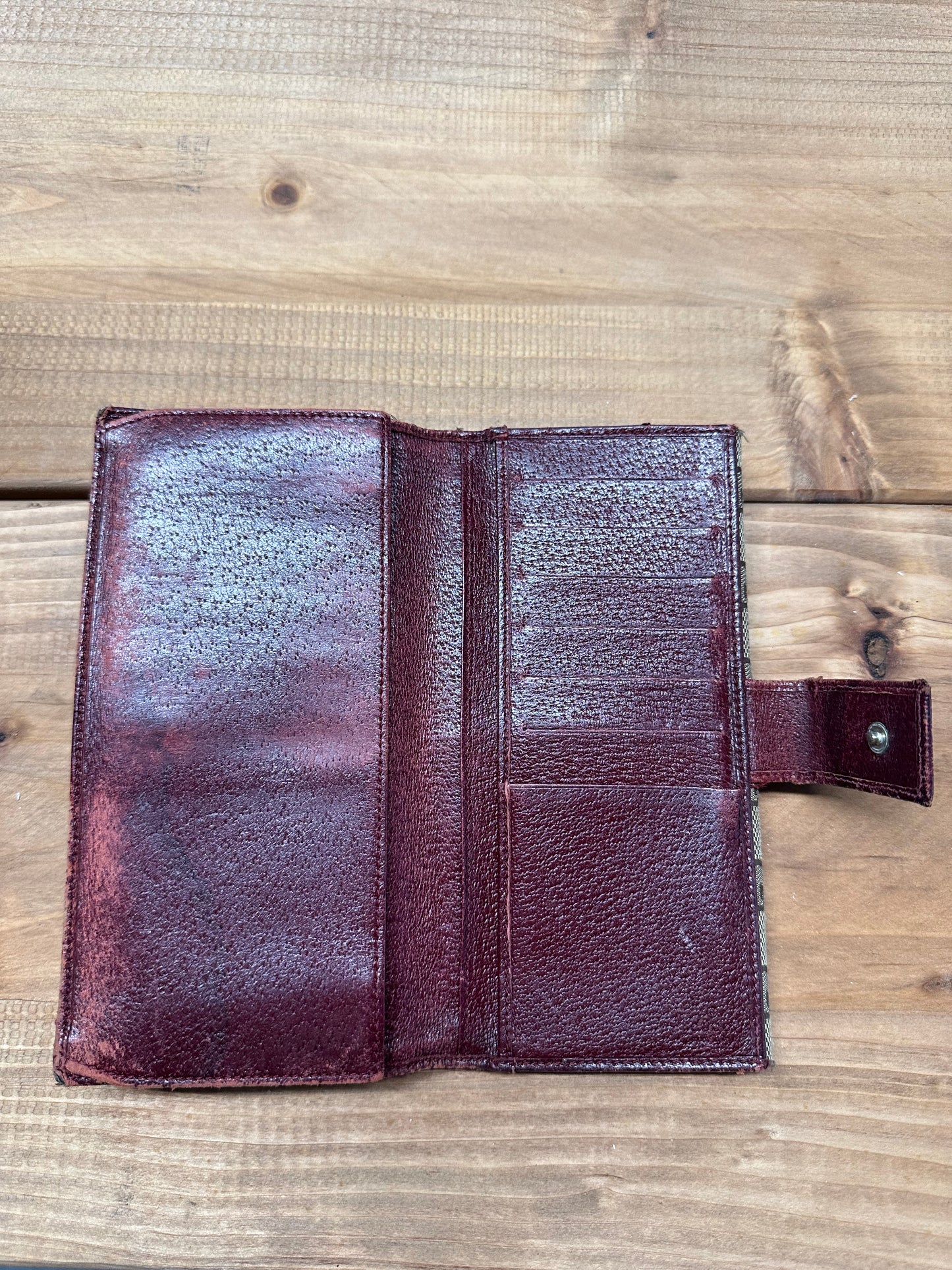 Gucci Monogram Long Wallet