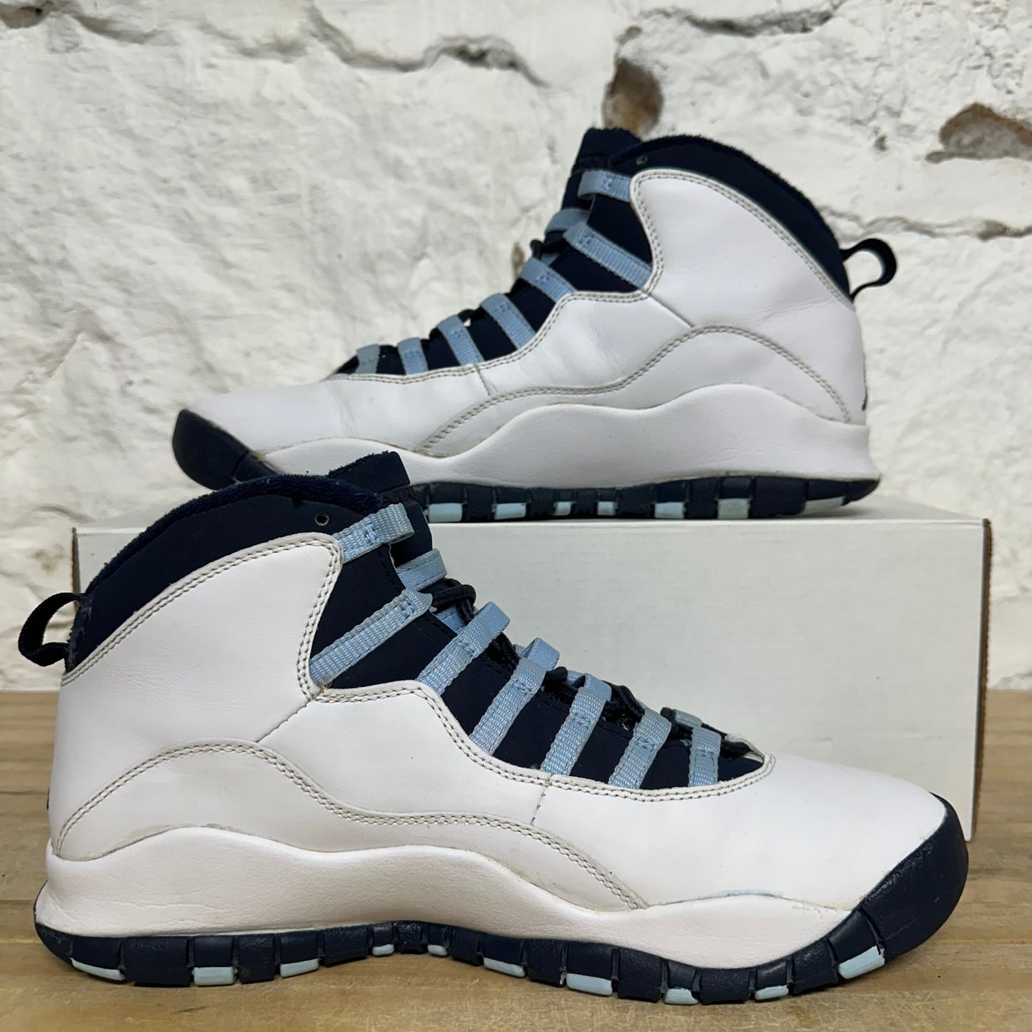Air Jordan 10 Ice Blue Sz 9.5