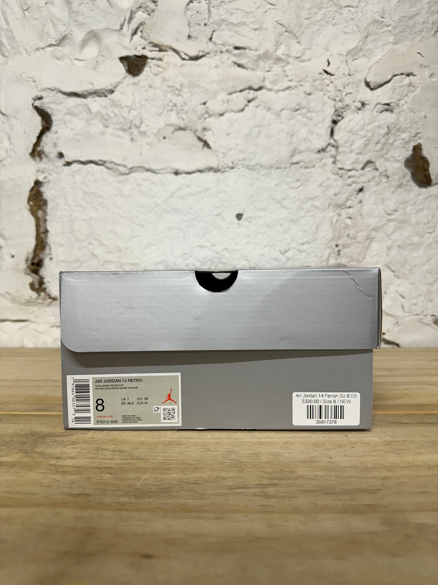 Air Jordan 14 Ferrari Sz 8 DS