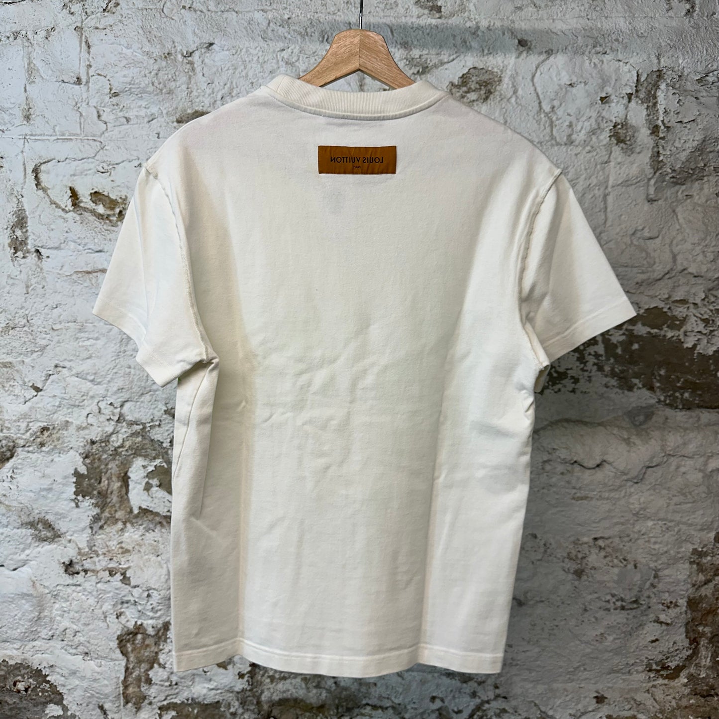 Louis Vuitton Spread Embroidery T-shirt White Sz S