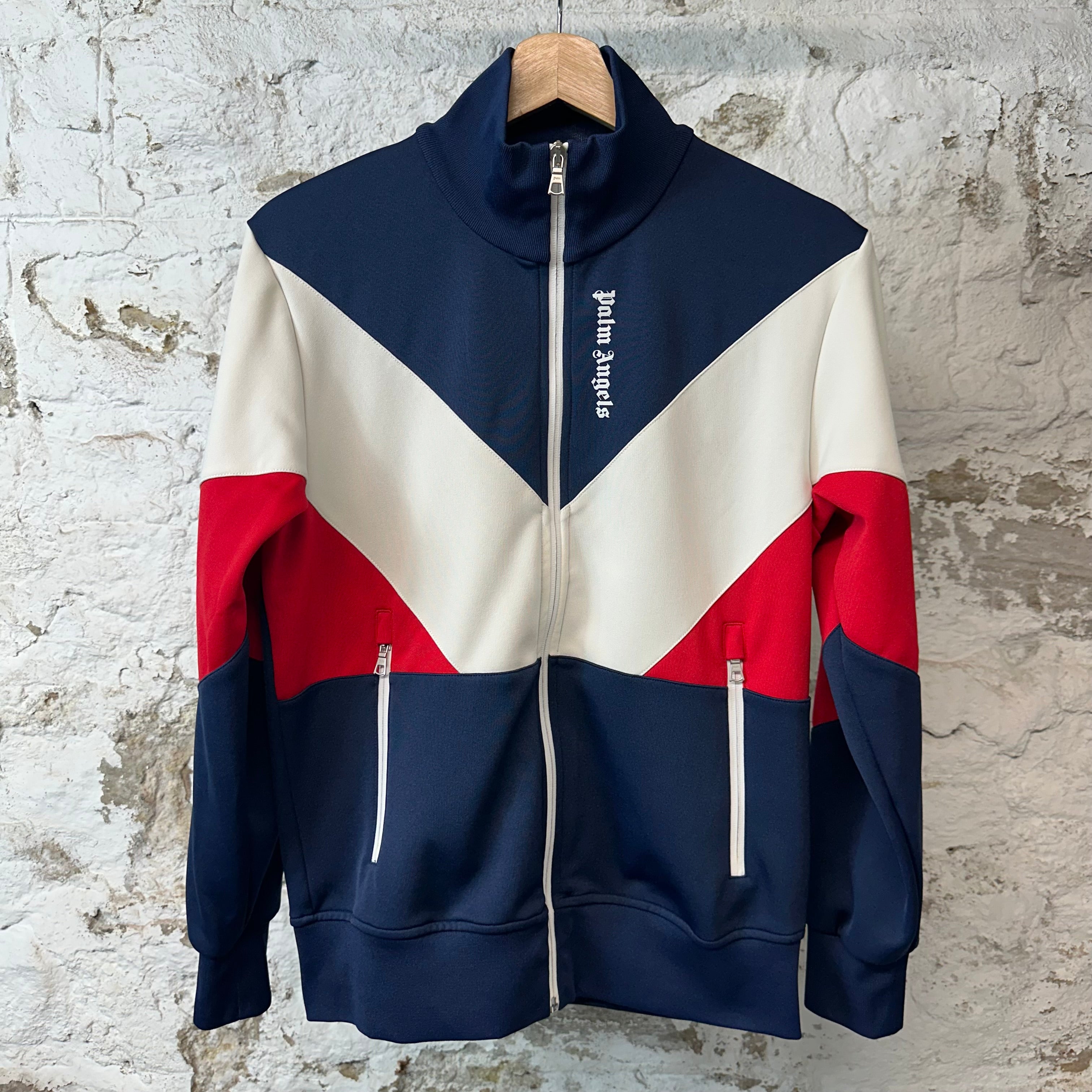 Palm Angels Colorblock Track Jacket Sz S