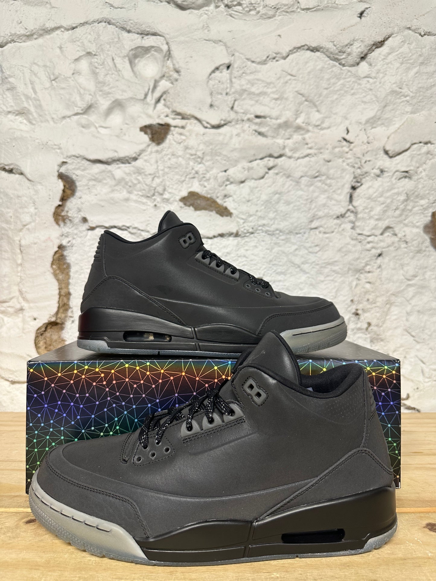 Air Jordan 3 5Lab3 Black Sz 9.5 DS