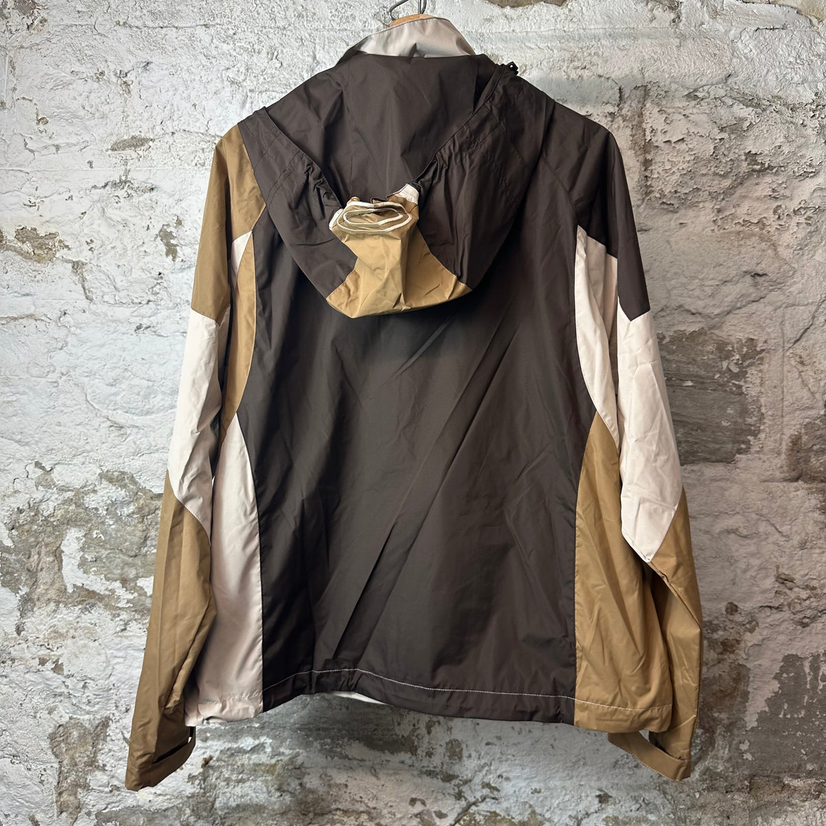 Vale Touch Earth Brown Colorblock Jacket Sz S DS