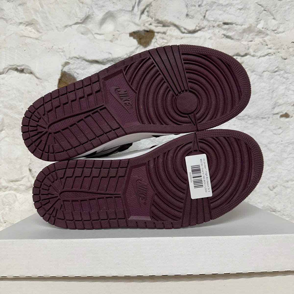 Air Jordan 1 High Bordeaux Sz 9