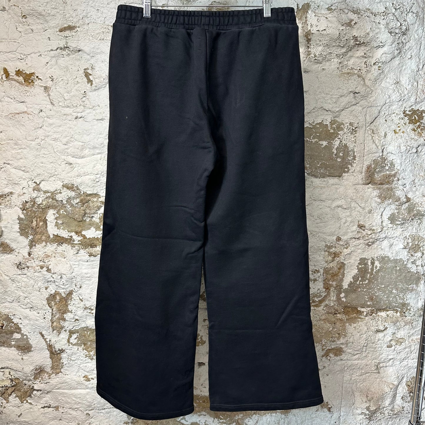 Bottega Desires Logos Black Sweatpants Sz L
