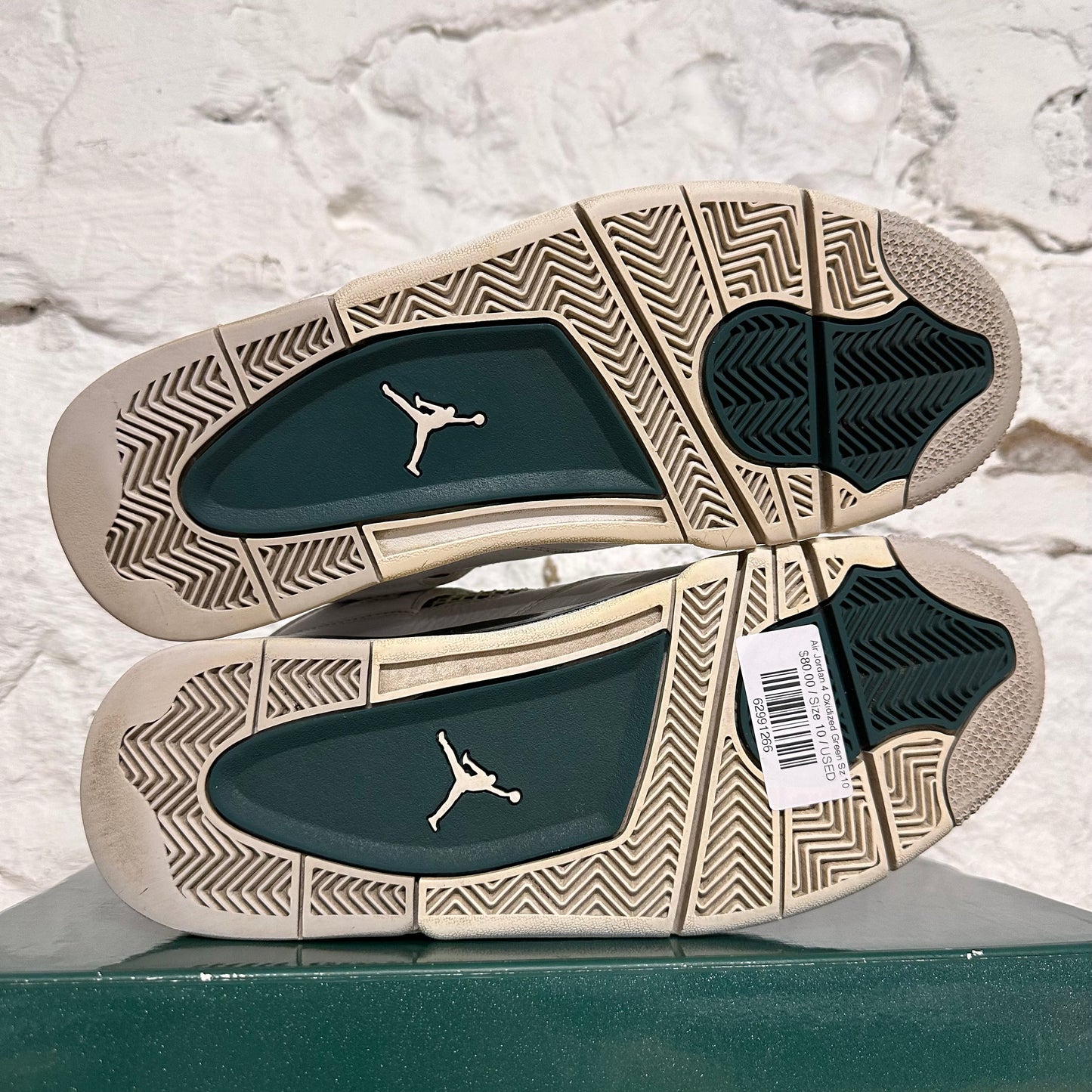 Air Jordan 4 Oxidized Green Sz 10