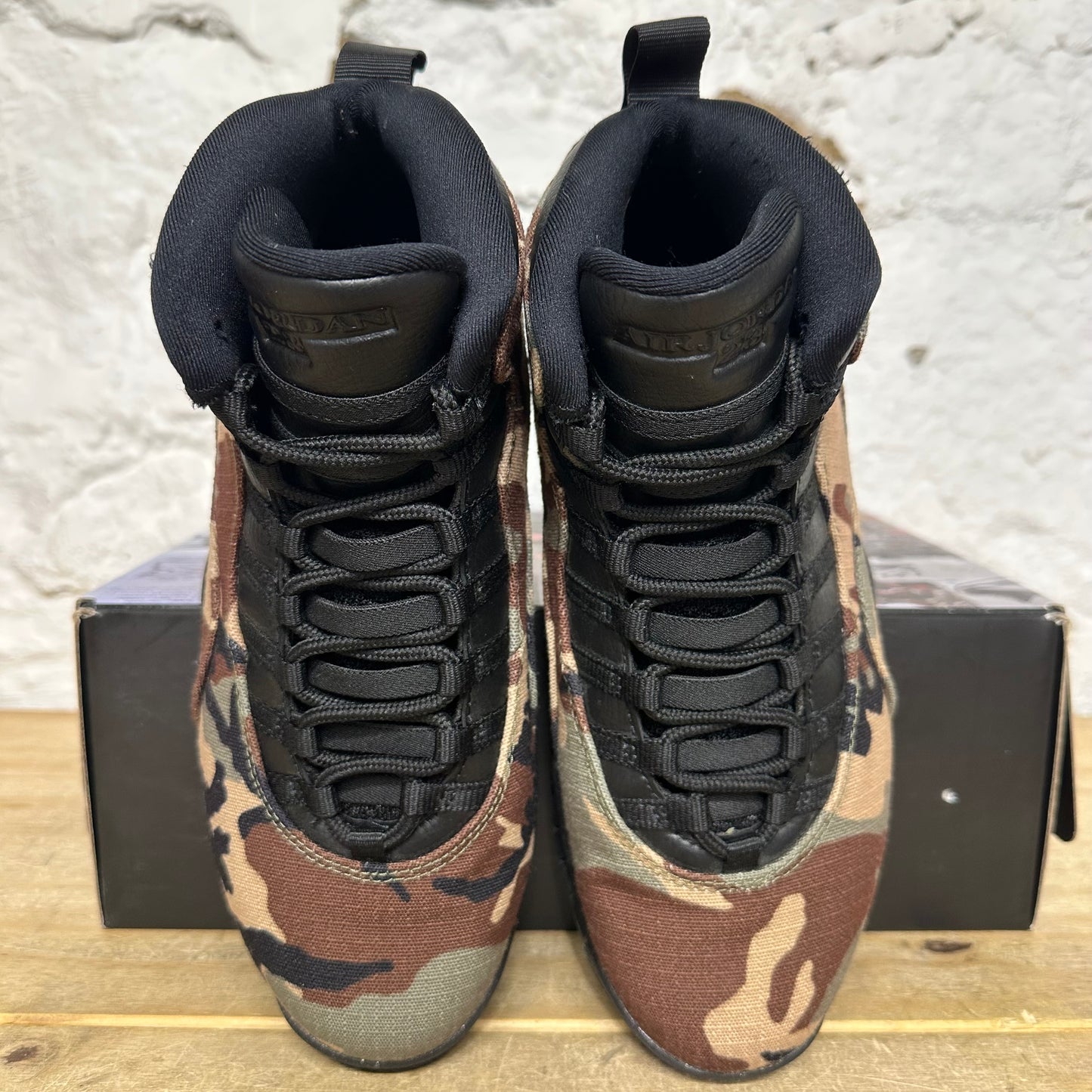 Air Jordan 10 Woodland Camo Sz 8.5