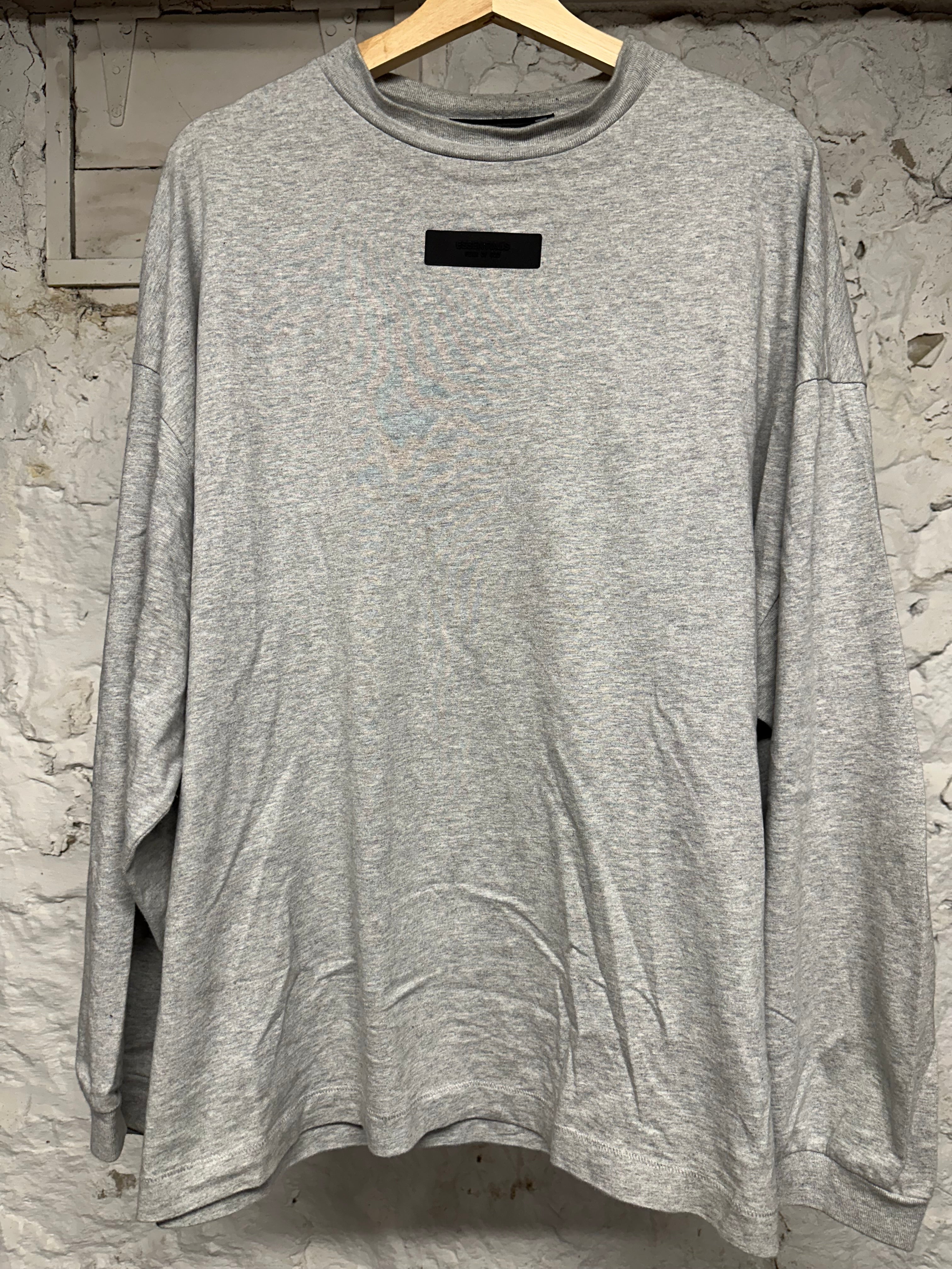 Fear of God Essentials Grey T-Shirt Sz S