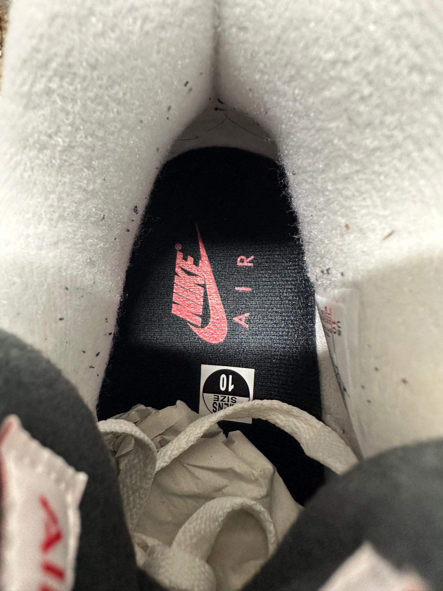 Air Jordan 4 White Cement Sz 10