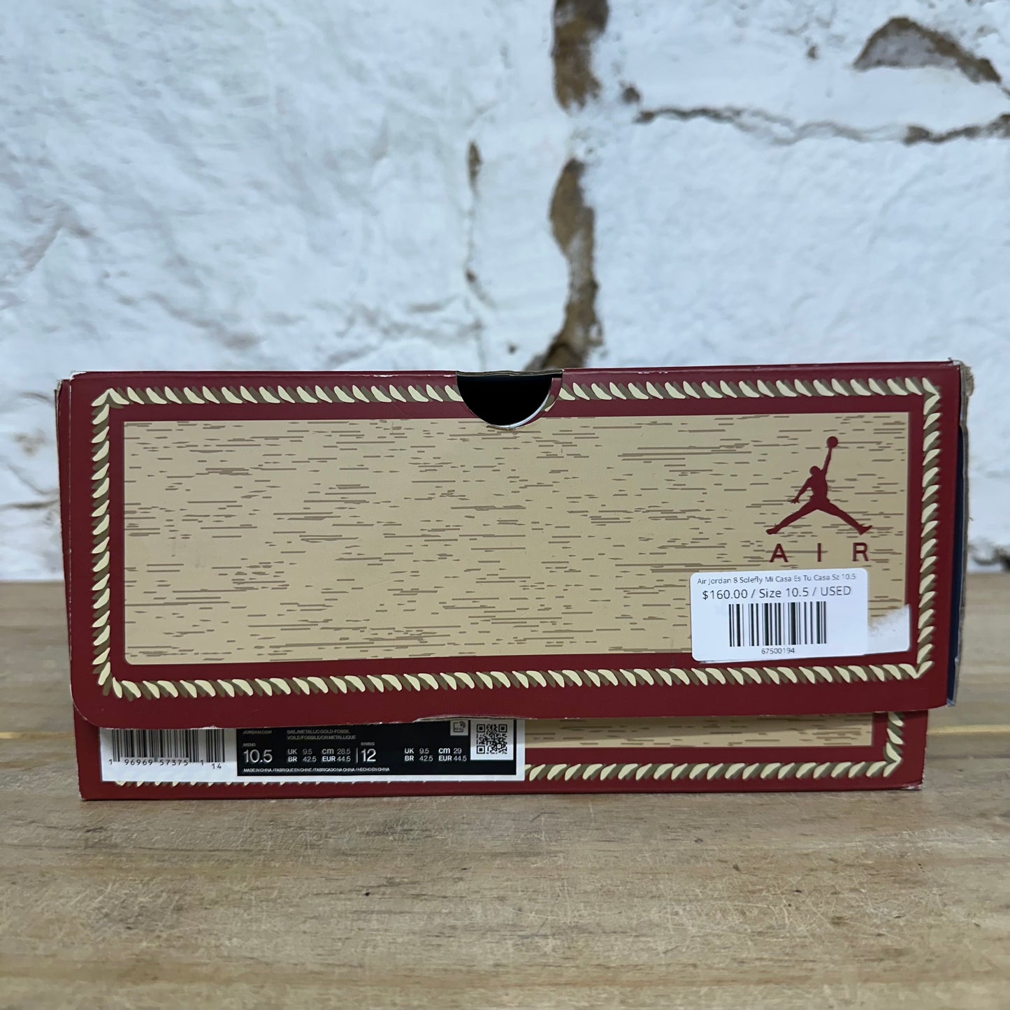 Air Jordan 8 Solefly Mi Casa Es Tu Casa Sz 10.5