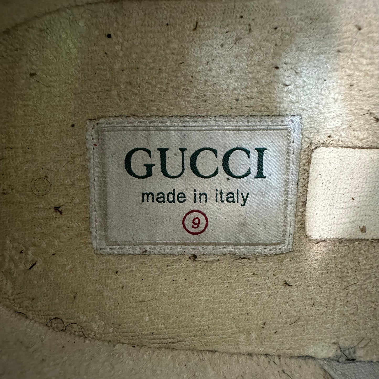 Gucci Ultrapace Gray Green Sneaker Sz 9