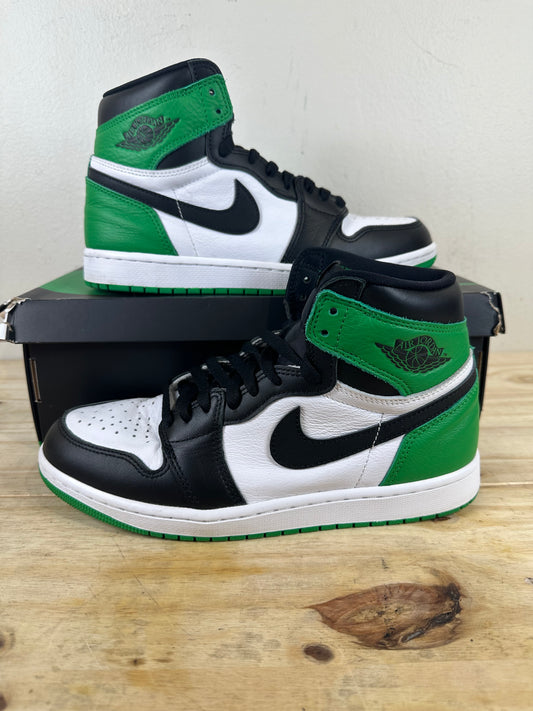 Air Jordan 1 High Lucky Green Sz 9.5