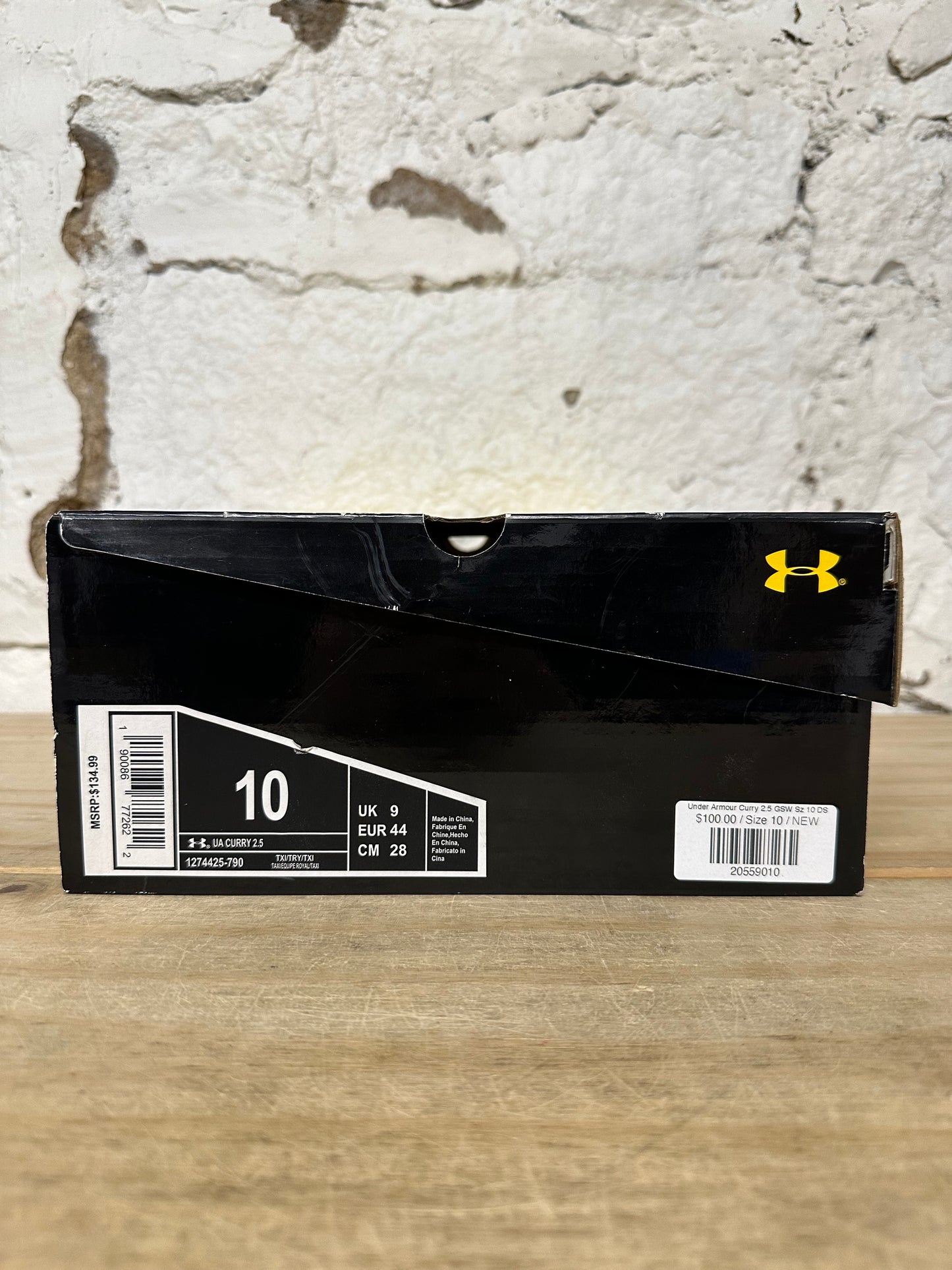 Under Armour Curry 2.5 GSW Sz 10 DS