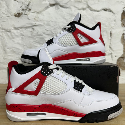 Air Jordan 4 Red Cement Sz 9
