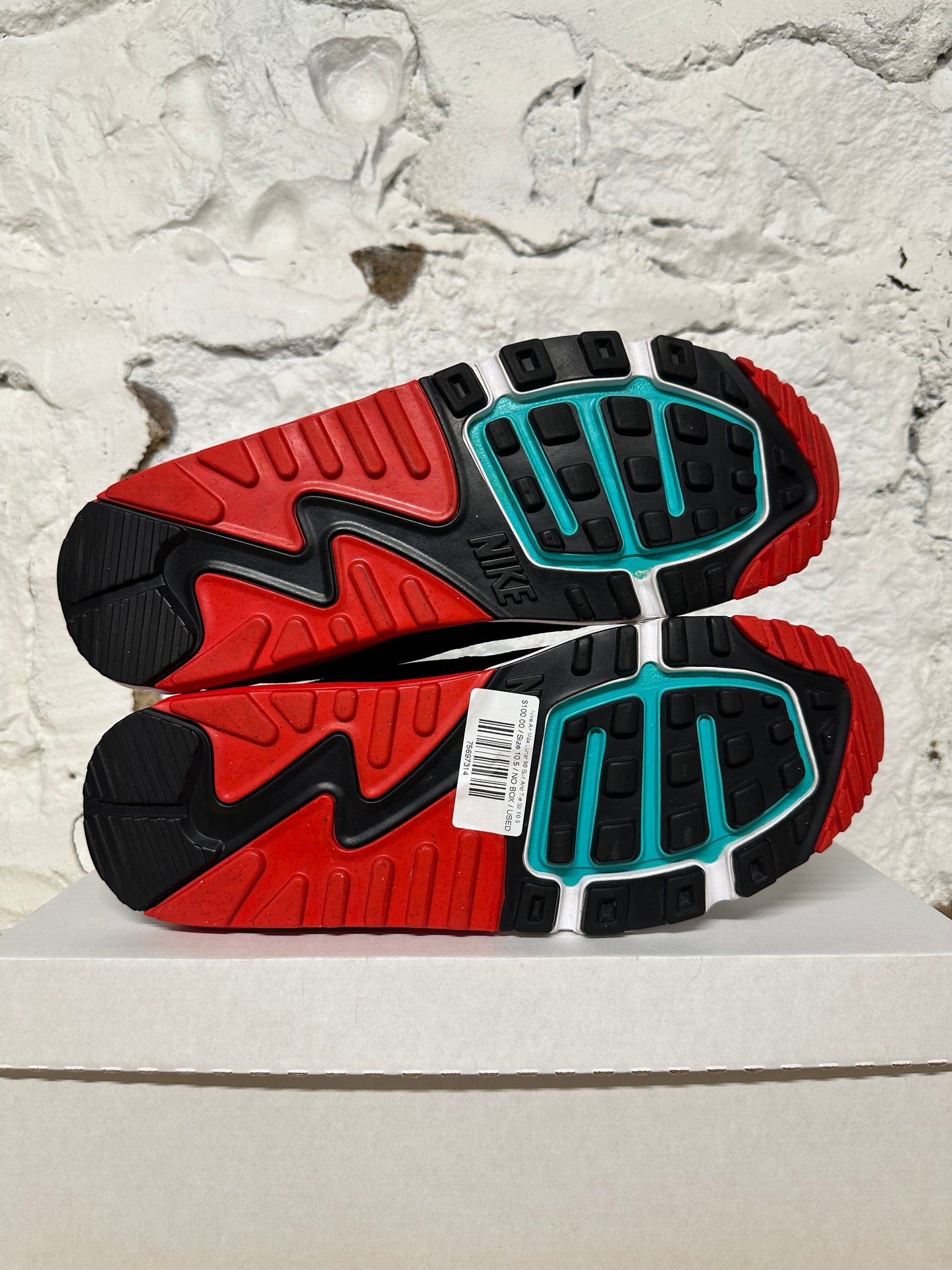 Nike Air Max Lunar 90 Suit And Tie Sz 10.5