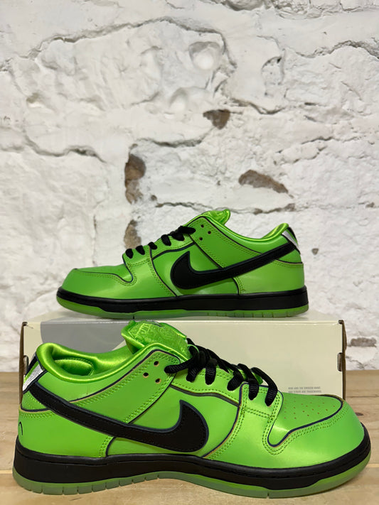 Nike Dunk Low Powerpuff Buttercup Sz 10.5