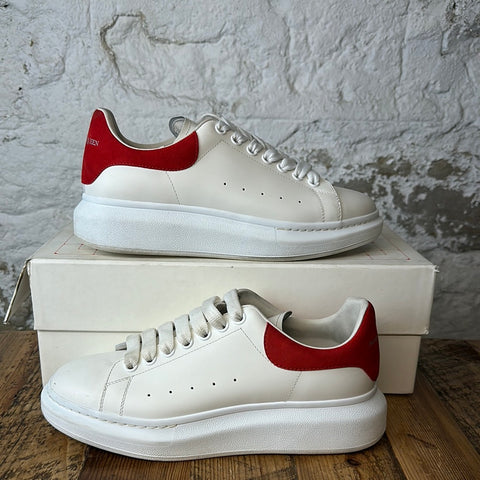 Alexander Mcqueen Red Tab White Sneaker Sz 8 (41)
