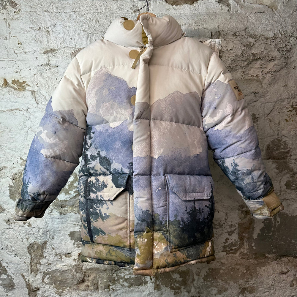 Gucci TNF Trail Print Padded Jacket Sz XS