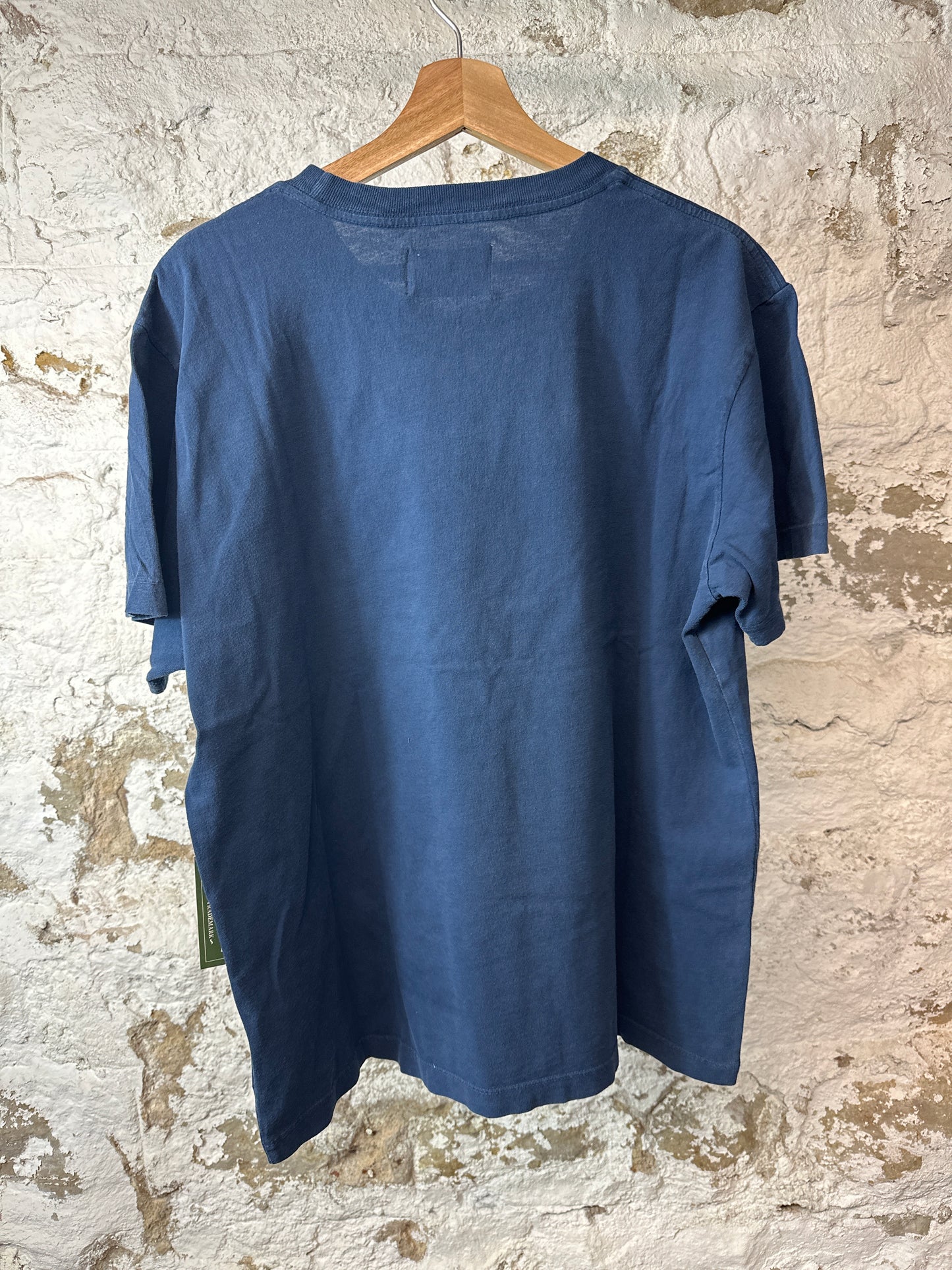 Denim Tears Navy Spellout T-shirt Sz L DS