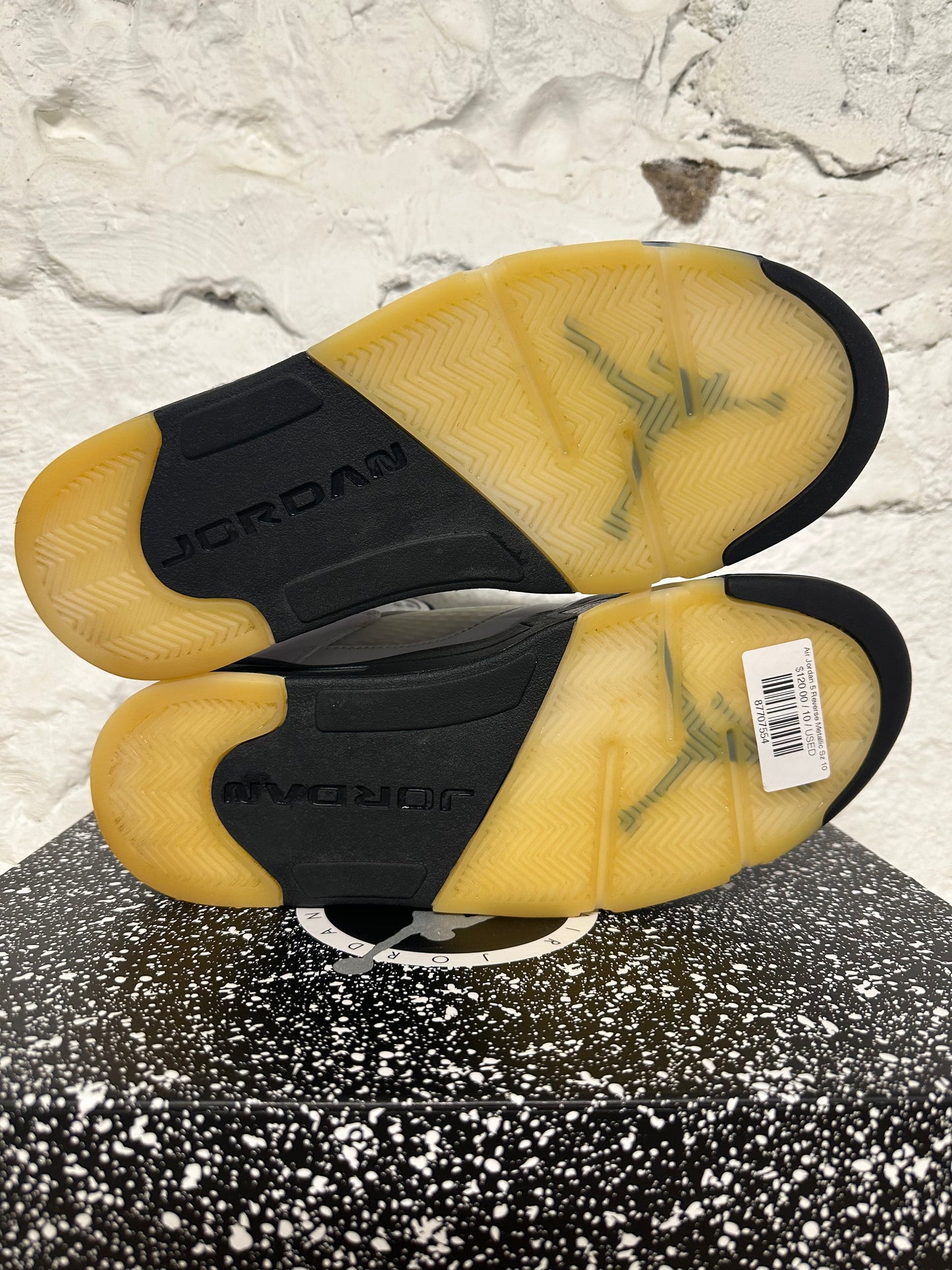 Air Jordan 5 Reverse Metallic Sz 10