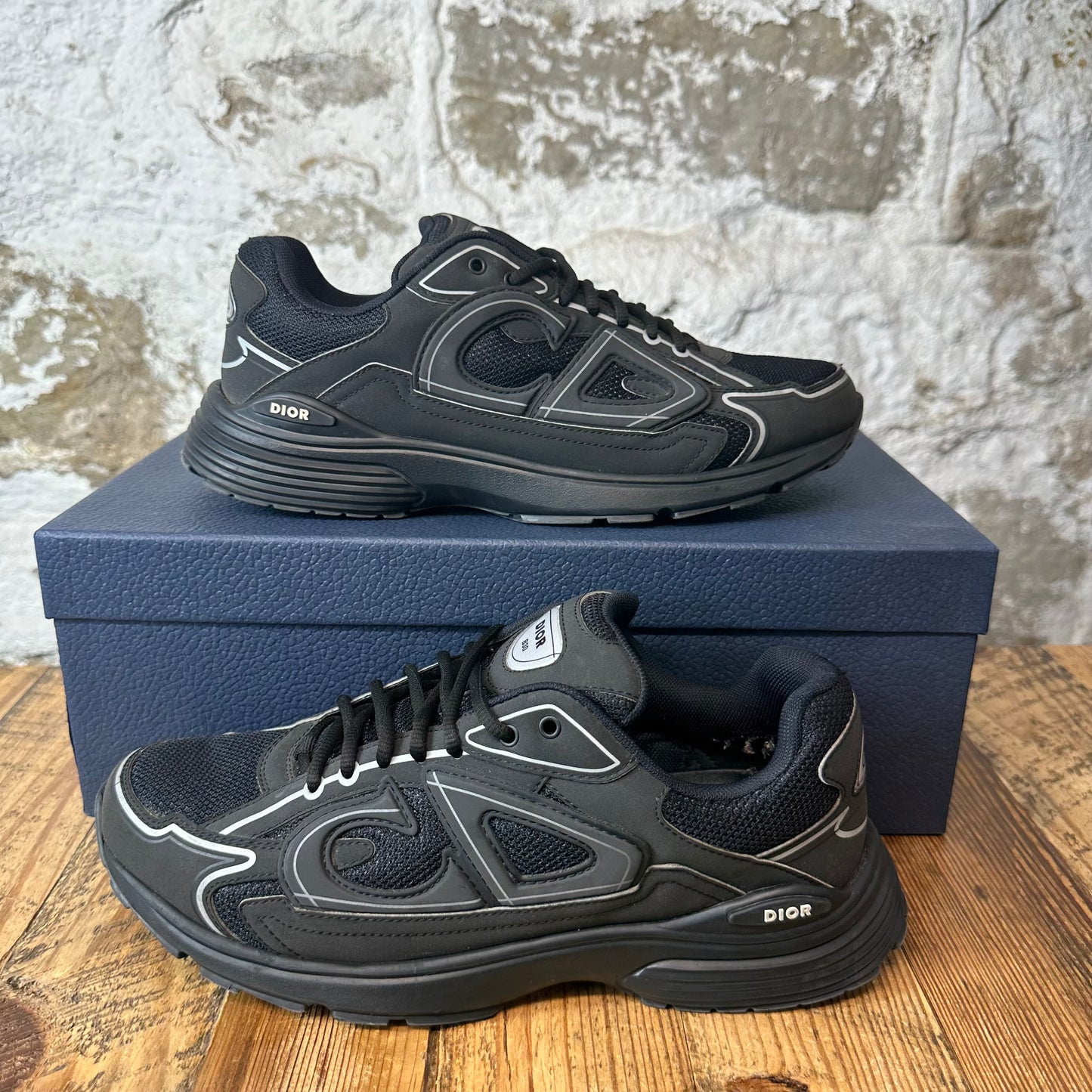 Dior B30 Triple Black Sneaker Sz 9 (42)