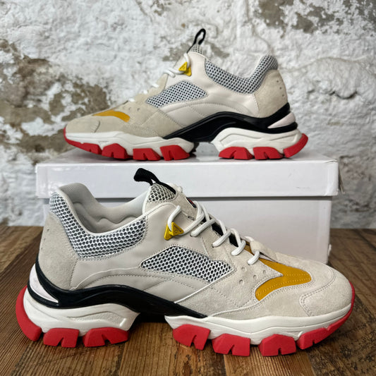 Moncler Leave No Trace Cream Sneaker Sz 10 (43)