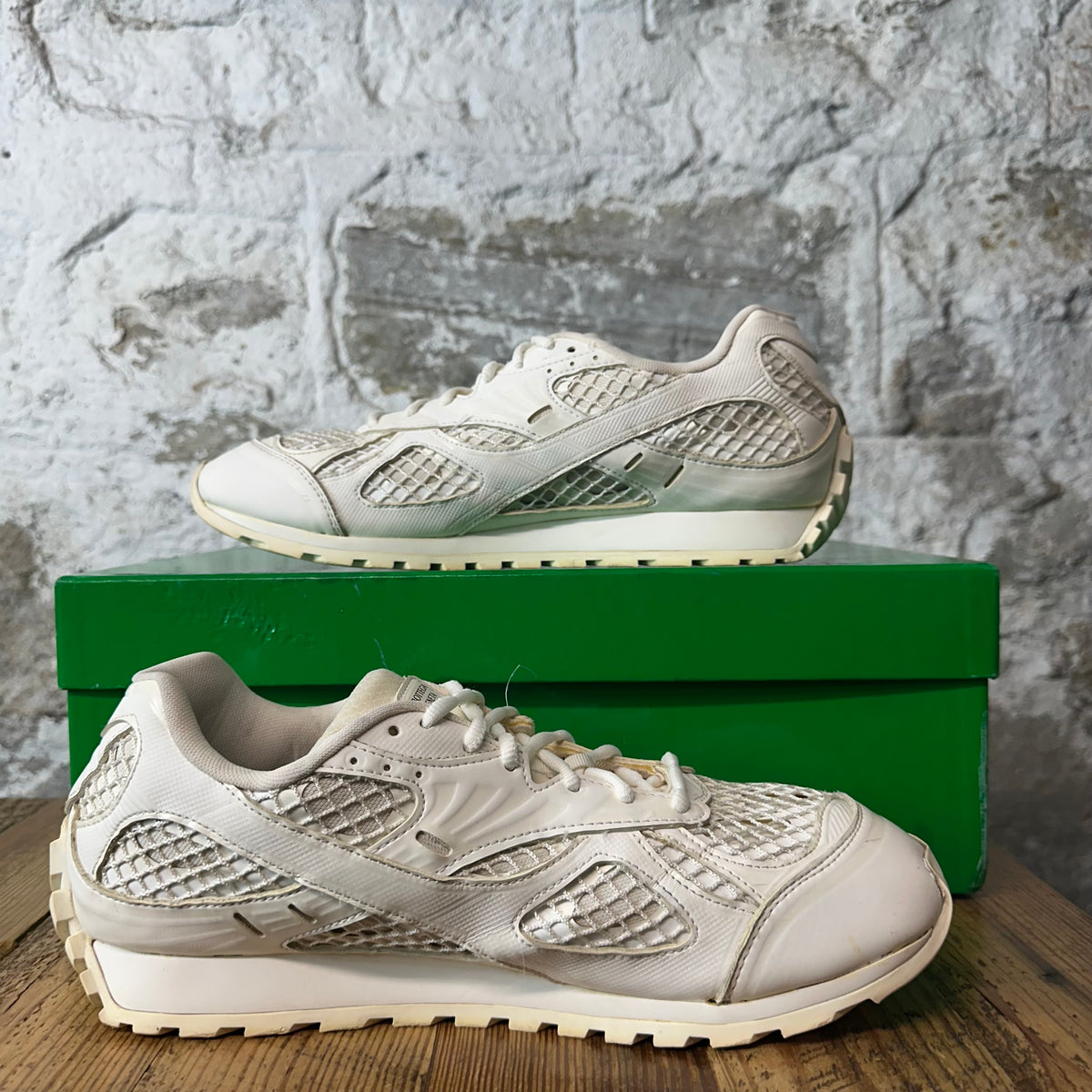 Bottega Veneta White Orbit Sneaker Sz 11 (44)