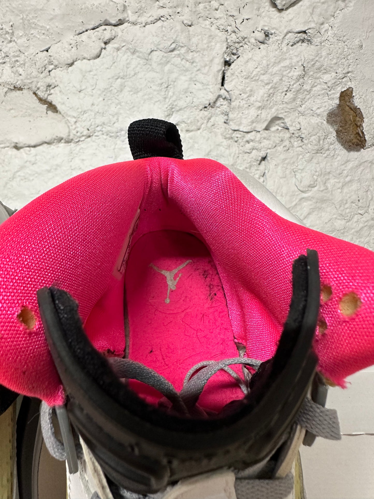 Air Jordan Spizike White Pink Sz 7Y