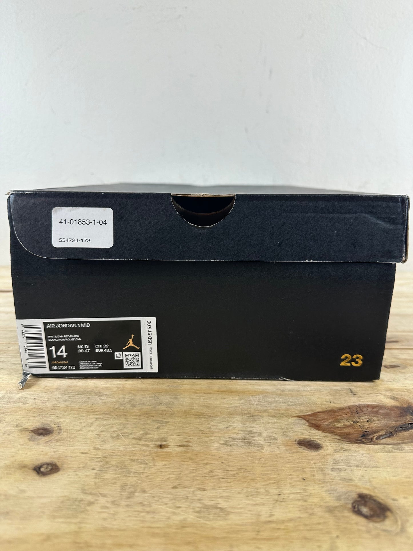 Air Jordan 1 Mid Chicago (2020) Sz 14 DS