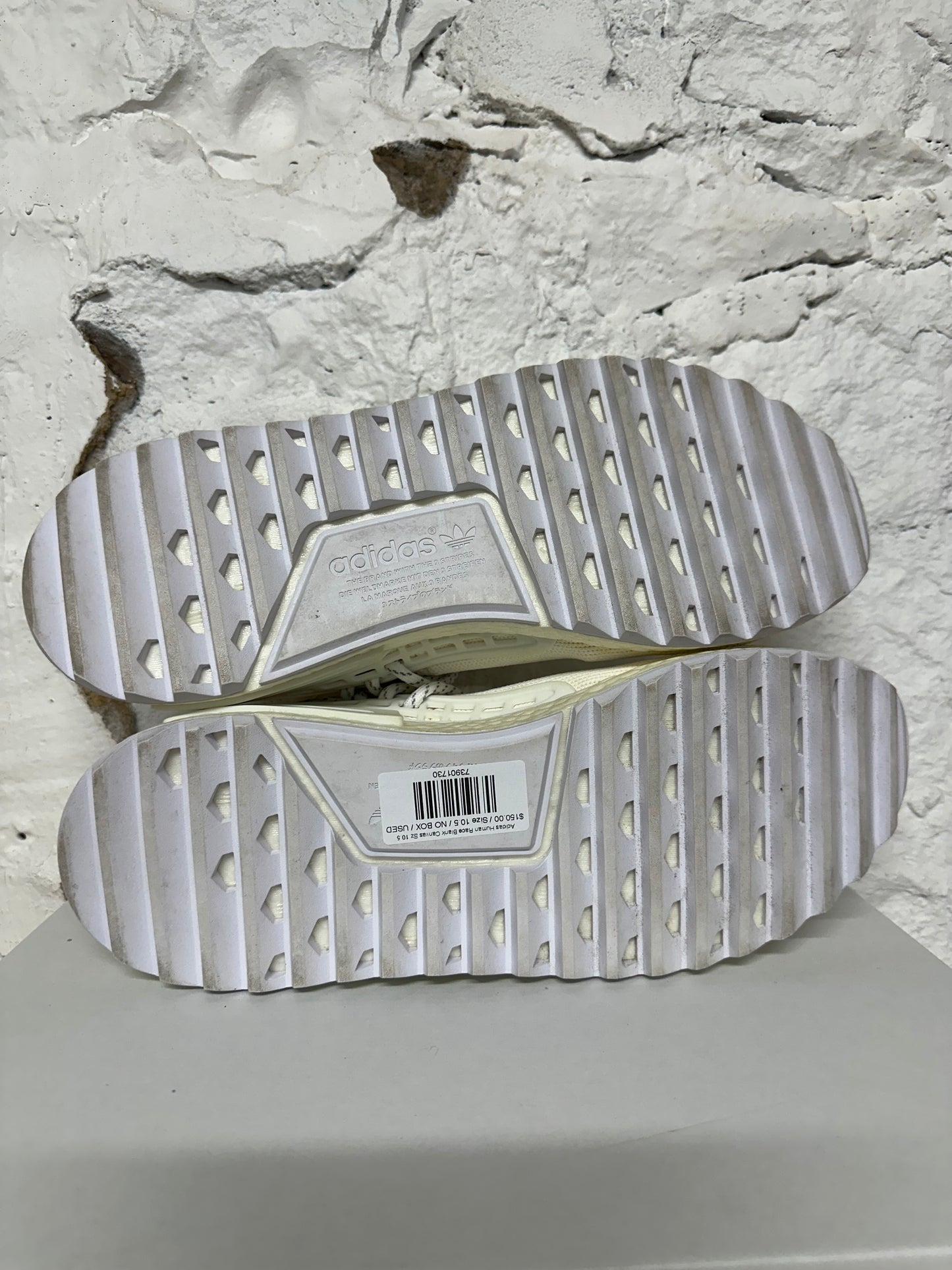 Adidas NMD Human Race Blank Canvas Sz 10.5