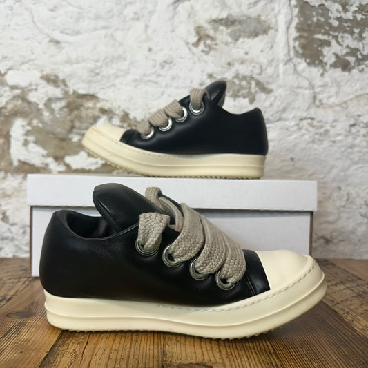 Rick Owens Jumbo Lace Puffer Black Milk Sneaker Sz 4.5 (36) No Box