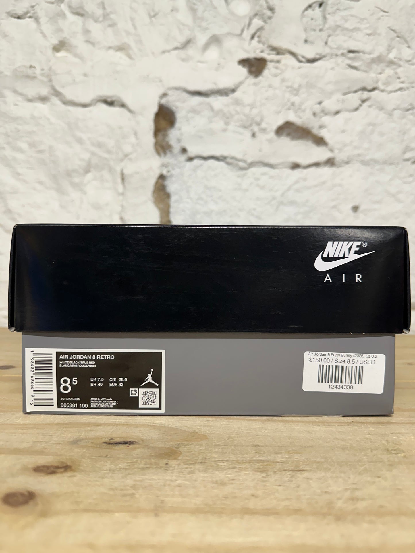 Air Jordan 8 Bugs Bunny (2025) Sz 8.5