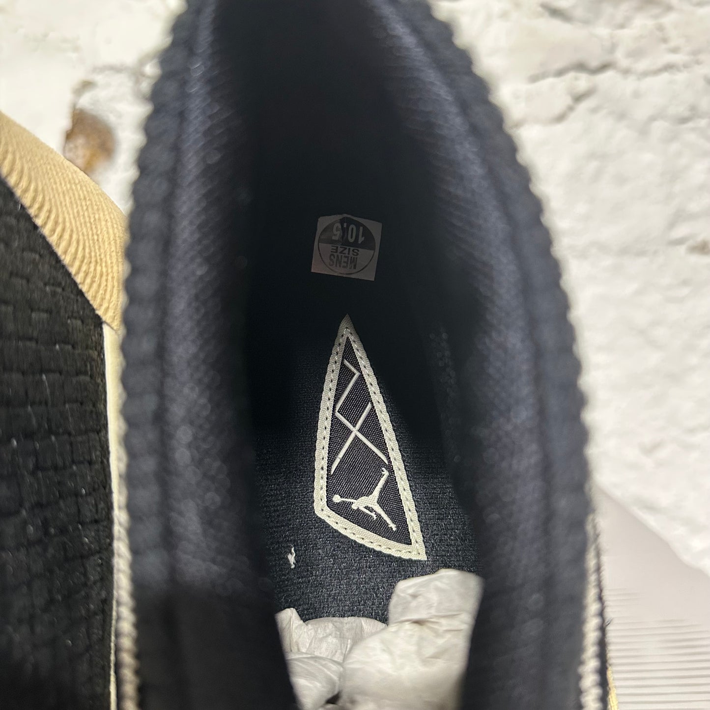 Air Jordan 15-23RE Black Muslin Sz 10.5