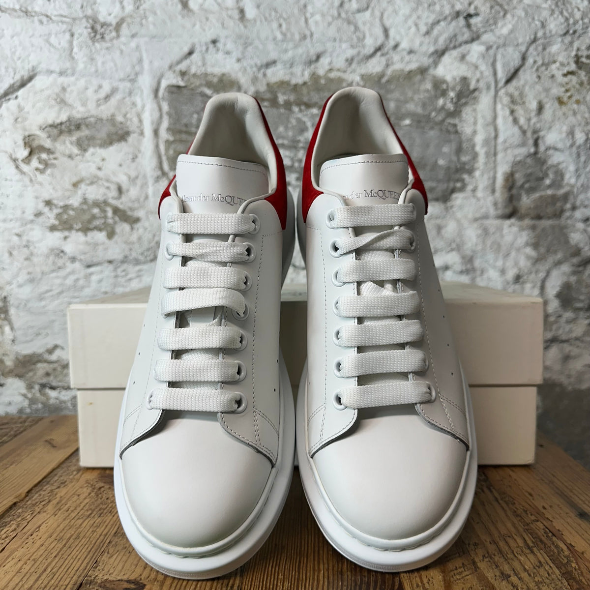 Alexander McQueen Red Tab White Sneaker Sz 10.5 (43.5)