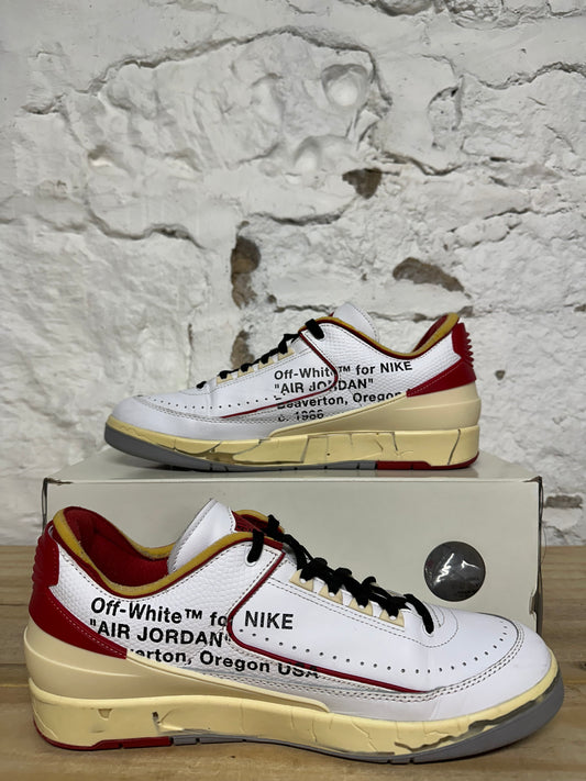 Air Jordan 2 Low Off-White Chicago Sz 12