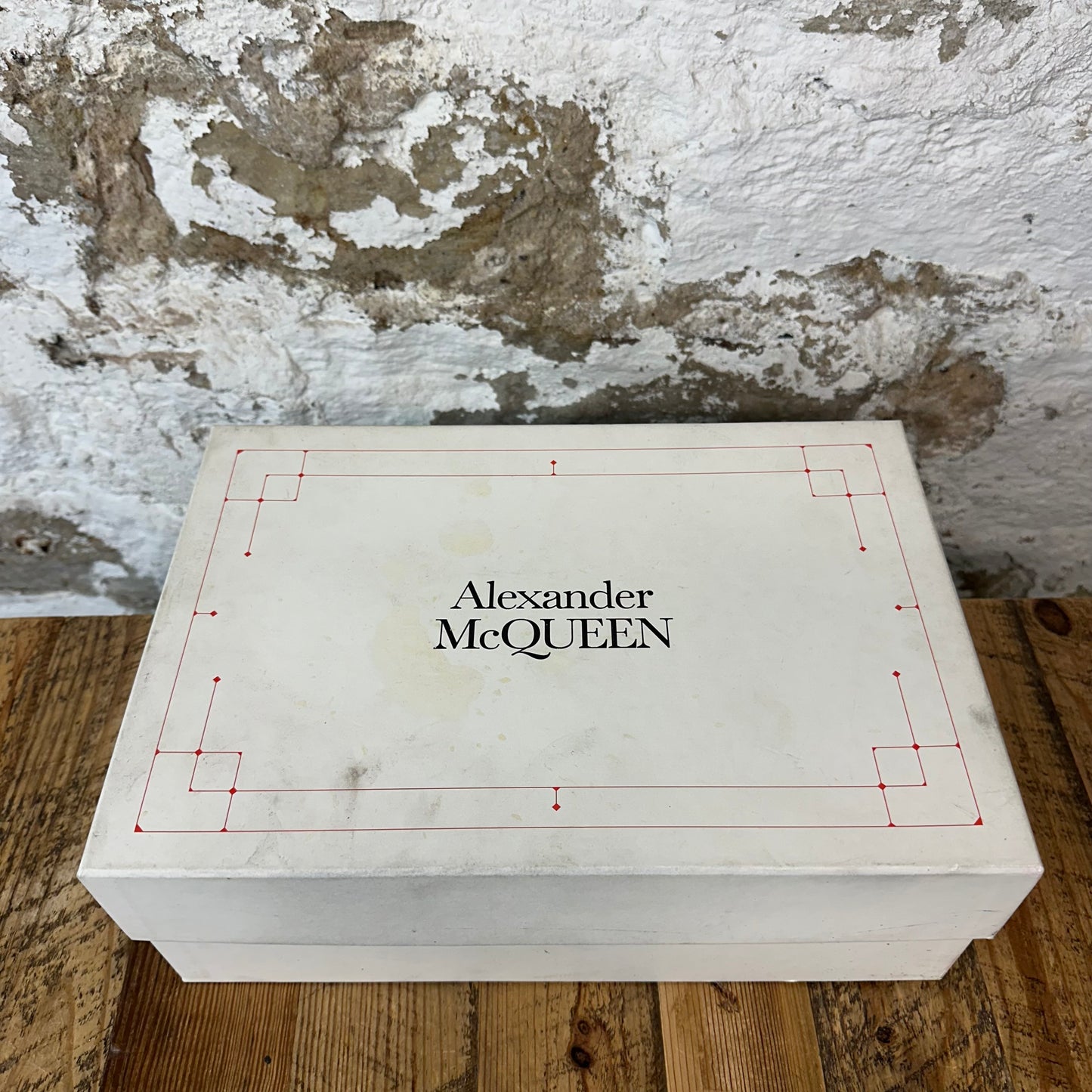 Alexander Mcqueen Iridescent Tab Black Sneaker Sz 10 (43)