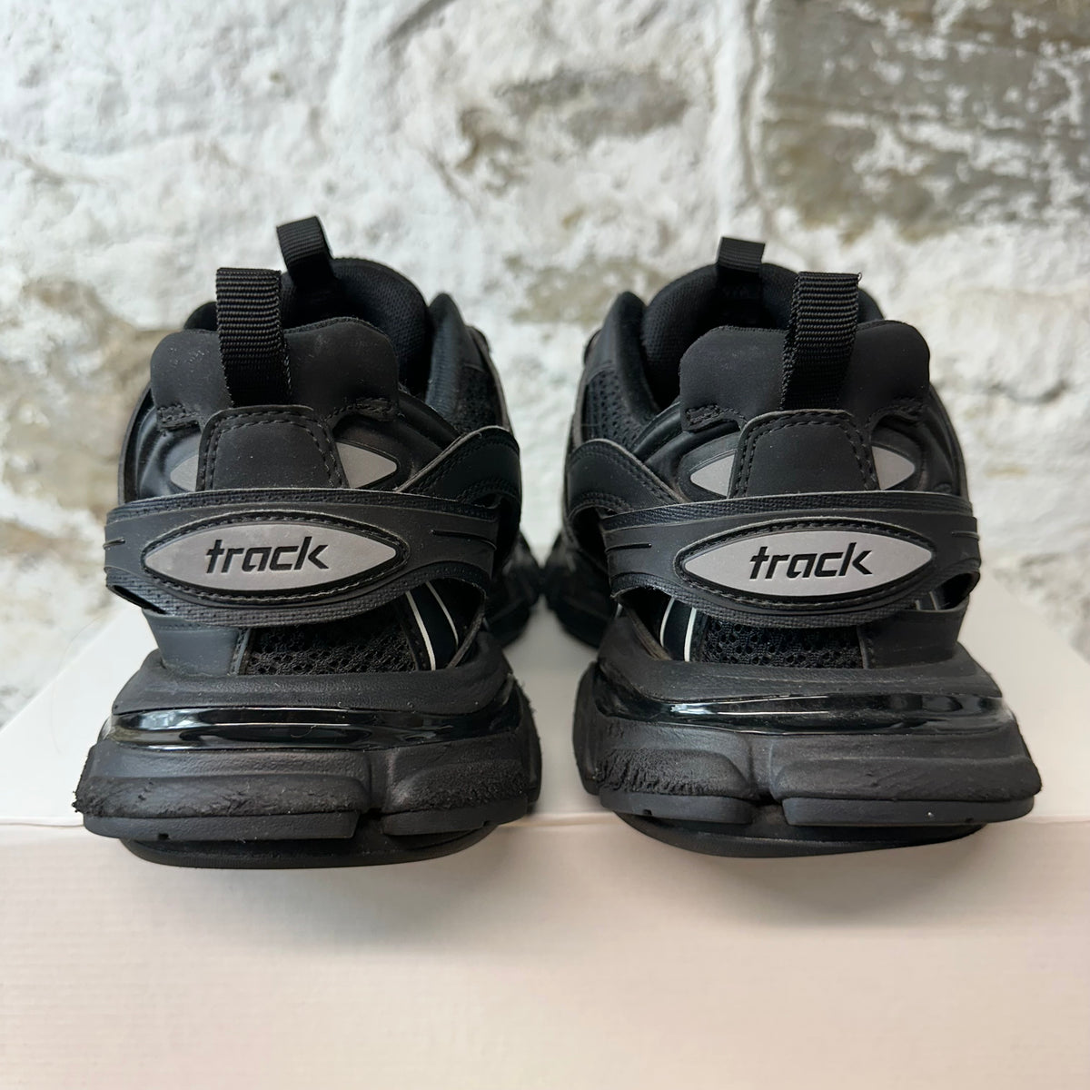 Balenciaga Track Runner Triple Black Sneaker Sz 7 (40)