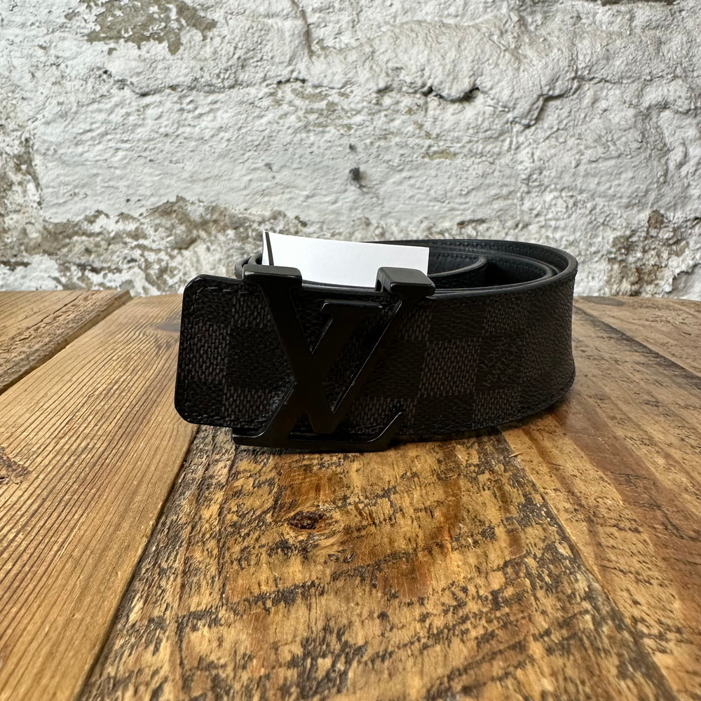 Louis Vuitton Damier Graphite Belt Sz (95/38)