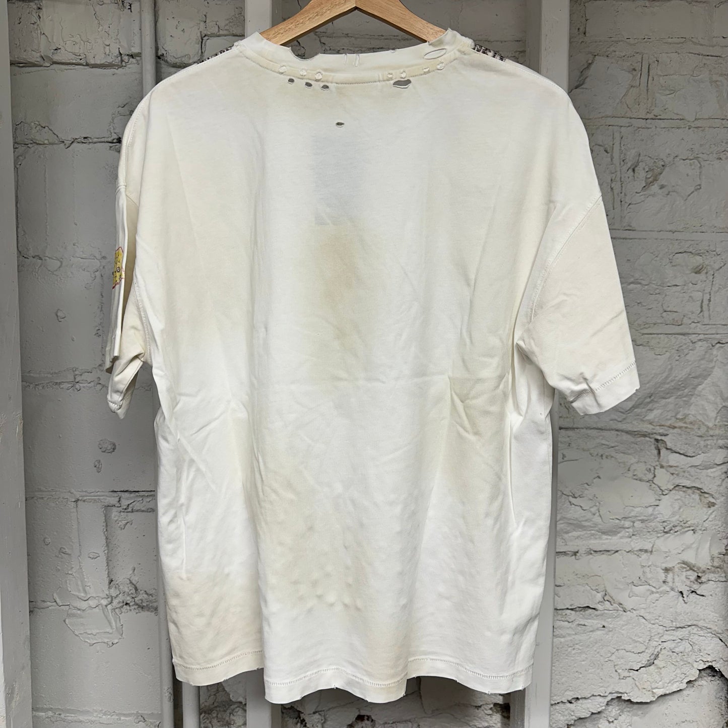 Vale Chambers Bling White T-Shirt Sz S