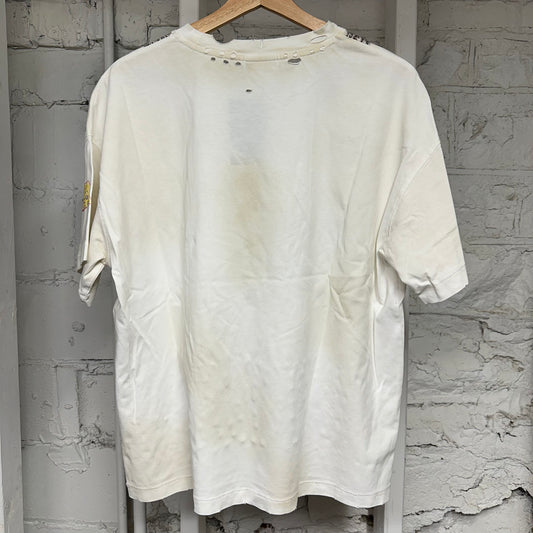 Vale Chambers Bling White T-Shirt Sz S