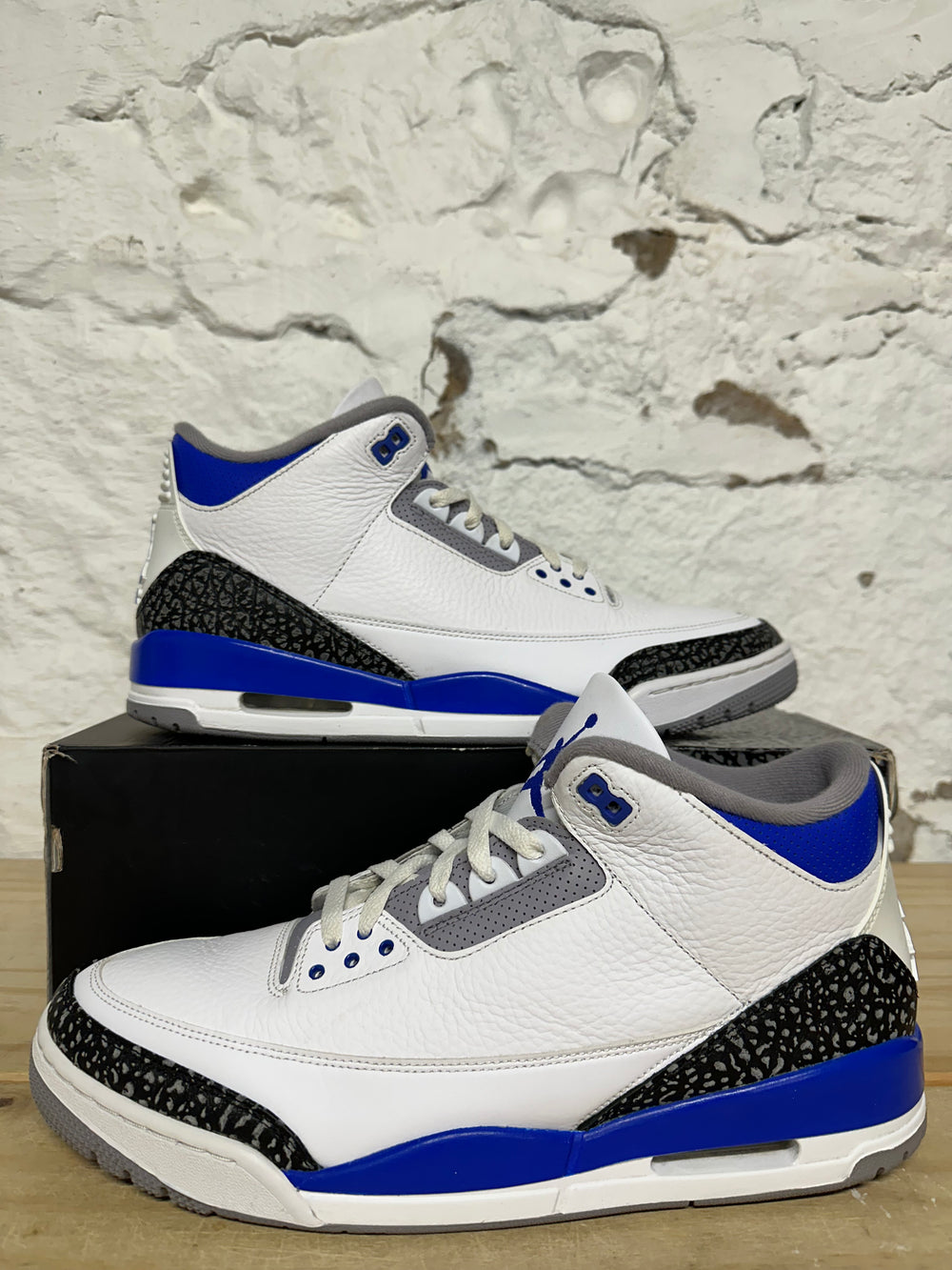 Air Jordan 3 Racer Blue Sz 14 DS