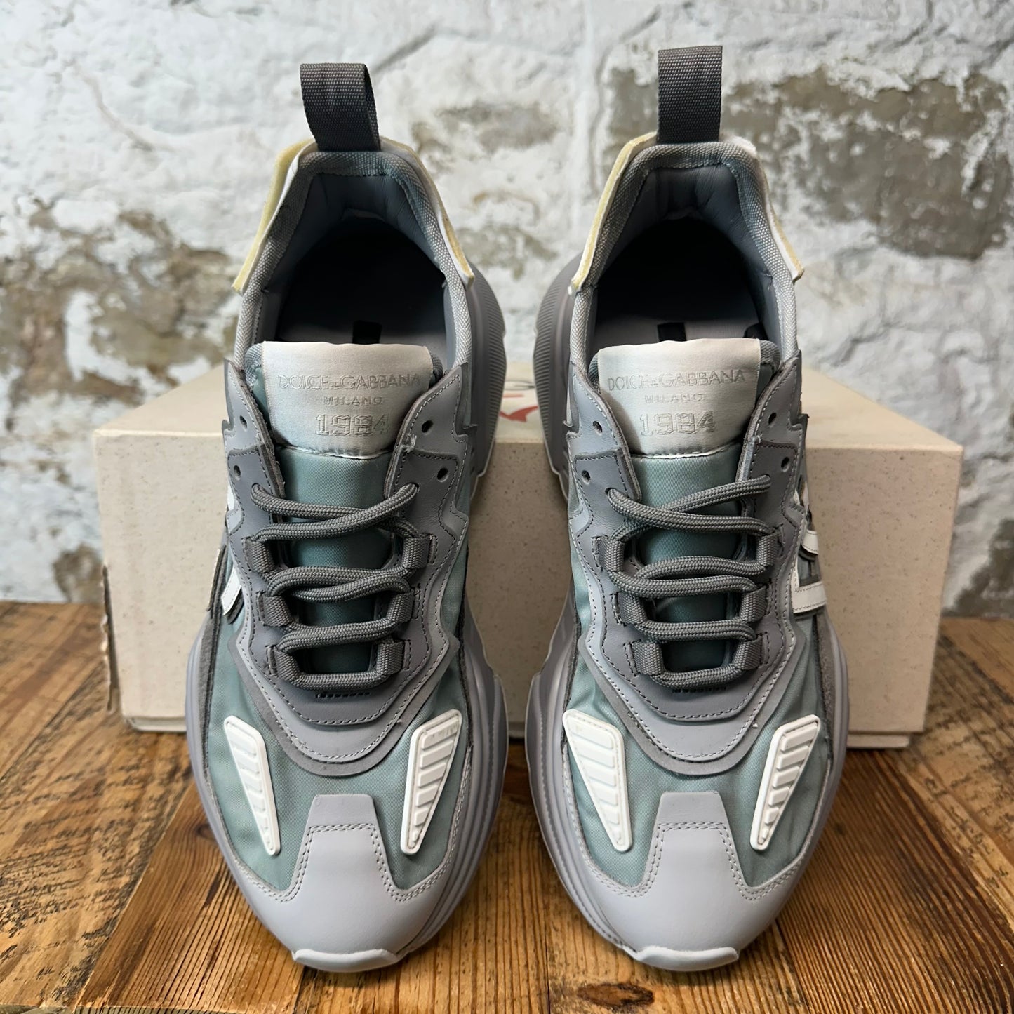 Dolce Gabbana Triple Grey Daymaster Sneaker Sz 9 (42)