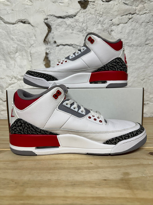 Air Jordan 3 Fire Red Sz 9.5