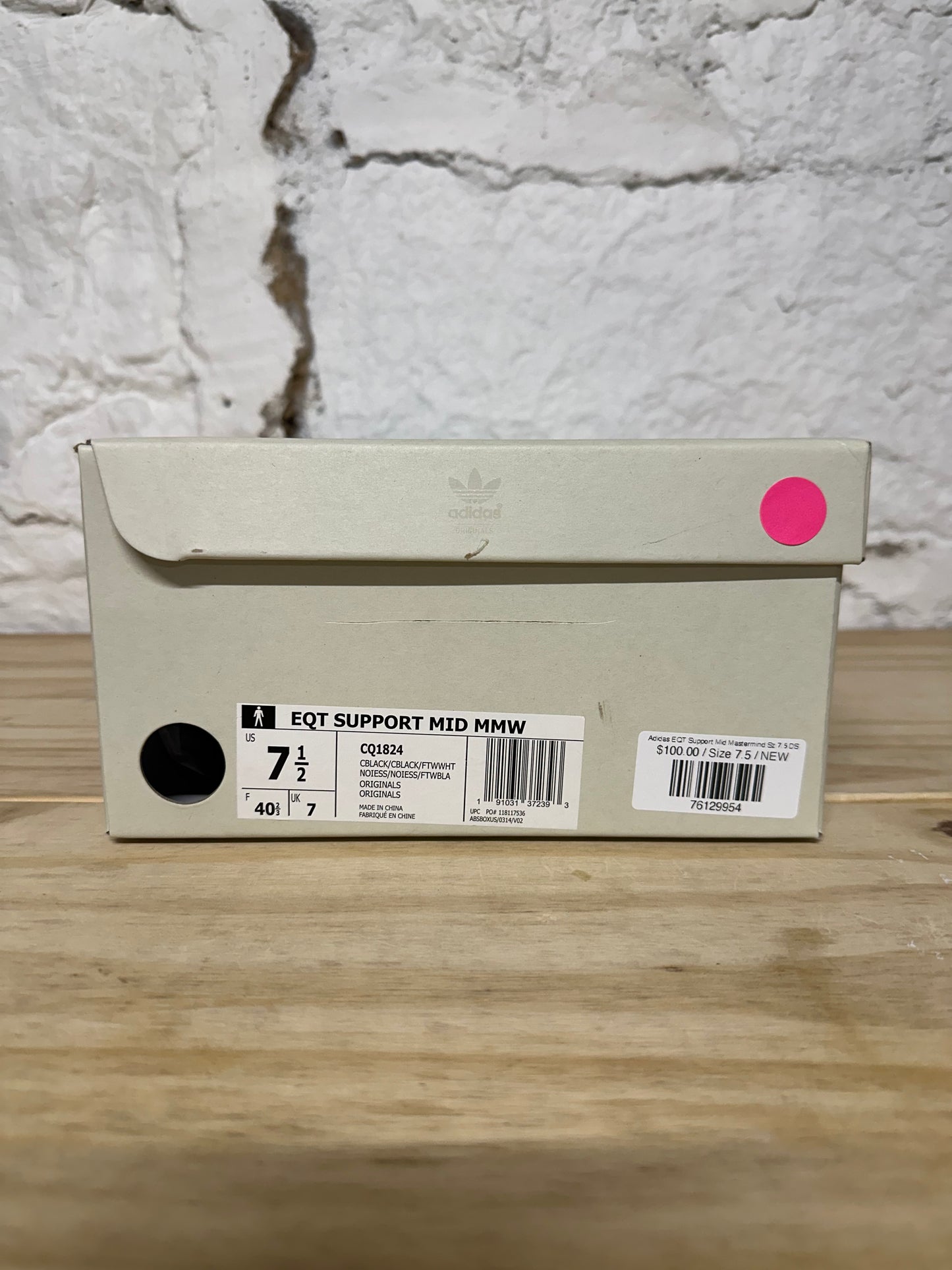 Adidas EQT Support Mid Mastermind Sz 7.5 DS