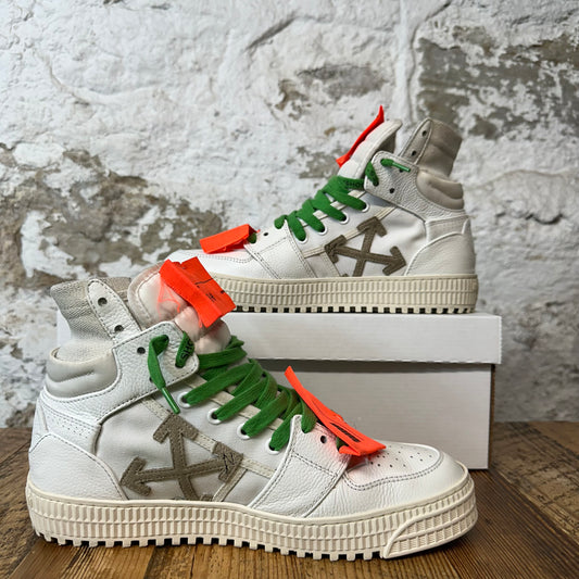 Off-White Court 3.0 Brown Arrow White Sneaker Sz 7 (40)